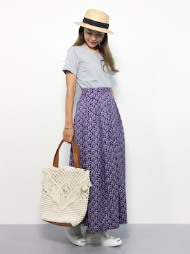 やまちゃんさん（レディース・167cm）の夏コーディネート