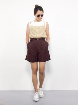 やまちゃんさん（レディース・167cm）の夏コーディネート