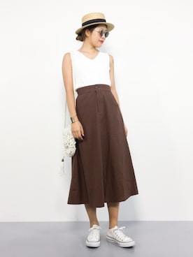 やまちゃんさん(レディース・167cm)の夏コーディネート