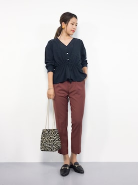 やまちゃんさん（レディース・167cm）の秋コーディネート