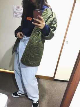 「ストリート服が好き」｜「アイテム（その他アウター）」を使った、やまちゃんさん（レディース・167cm）の秋コーディネート