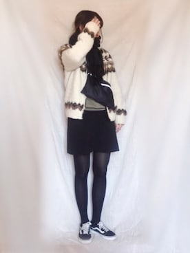 「soe（ソーイ）のアイテム」を使った、やまちゃんさん（レディース・167cm）の冬コーディネート