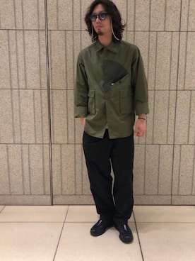 「BURLAP OUTFITTER（バーラップアウトフィッター）のアイテム」を使った、tachi0514さん（メンズ・171cm）の春コーディネート