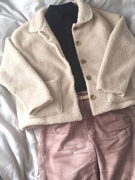 pomさん（レディース・159cm）の冬コーディネート