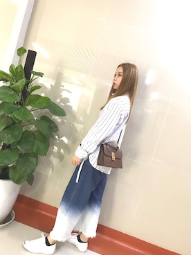 「アイテム（アンダーウェア）」を使った、六七星さん（レディース・162cm・10代）の秋コーディネート