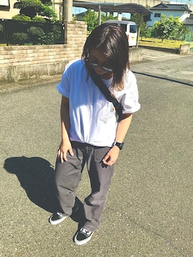 「ENTRA（エントラ）のアイテム」を使った、はるかさん（レディース・157cm）の春コーディネート