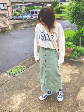 はるかさん（レディース・157cm）の夏コーディネート