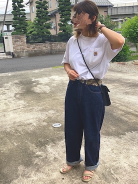 はるかさん(レディース・157cm)の夏コーディネート