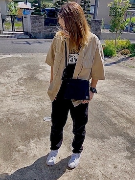 「ENTRA（エントラ）のアイテム」を使った、はるかさん（レディース・157cm）の夏コーディネート