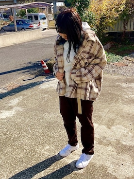 はるかさん（レディース・157cm）の秋コーディネート