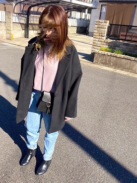 はるかさん（レディース・157cm）の冬コーディネート