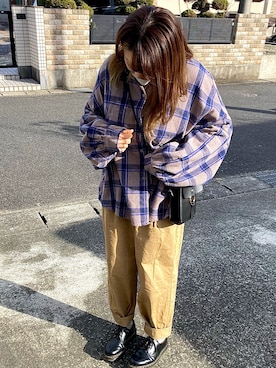 はるかさん（レディース・157cm）の冬コーディネート