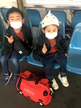 HAREさん(キッズ・100cm)の春コーディネート