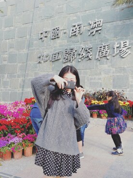 「A（エィス）のアイテム（その他）」を使った、番茄炒蛋さん（キッズ・157cm）の夏コーディネート