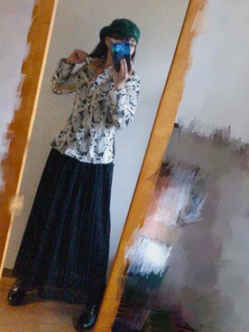 「CORTES WORKS（コルテスワークス）のアイテム」を使った、麗美さん（レディース・159cm）の秋コーディネート