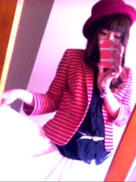 「LINK IT ALL（リンクイットオール）のアイテム」を使った、麗美さん（レディース・159cm）の秋コーディネート