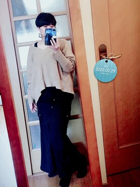 「C.T.plage（シーティープラージュ）のアイテム」を使った、麗美さん（レディース・159cm）の冬コーディネート