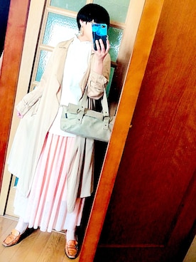 「je（ジェイイー）のアイテム」を使った、麗美さん（レディース・159cm）の春コーディネート