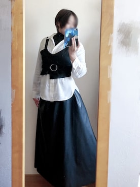 「KEITH（キース）のアイテム」を使った、麗美さん（レディース・159cm）の秋コーディネート