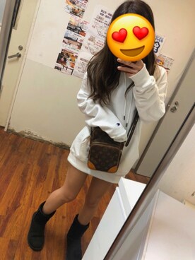 「ストリート女子」｜「アイテム（ブーツ）」を使った、misakichi19さん（レディース・158cm）の秋コーディネート
