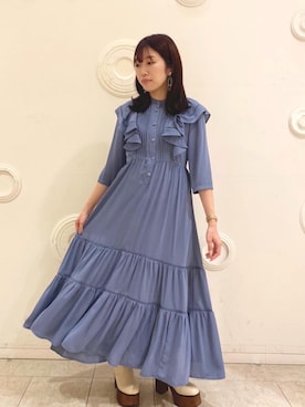 「REDYAZEL（レディアゼル）のアイテム（ブーツ）」を使った、honoさん（レディース・155cm）の秋コーディネート