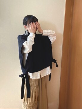 ベストを使った 冬服 のレディース人気ファッションコーディネート Wear