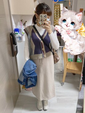 siheungさん(レディース・158cm)の冬コーディネート