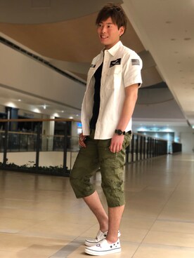 大山凌さん（メンズ・174cm）の春コーディネート