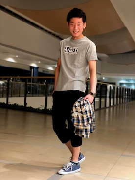 大山凌さん（メンズ・174cm）の春コーディネート