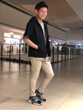 大山凌さん（メンズ・174cm）の夏コーディネート