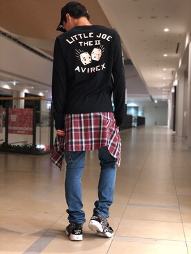 大山凌さん（メンズ・174cm）の秋コーディネート