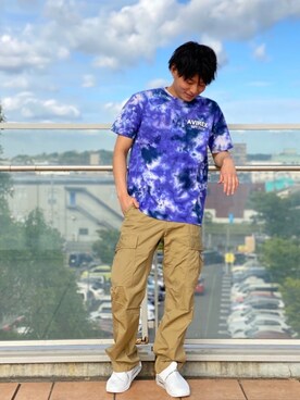 大山凌さん(メンズ・174cm)の春コーディネート