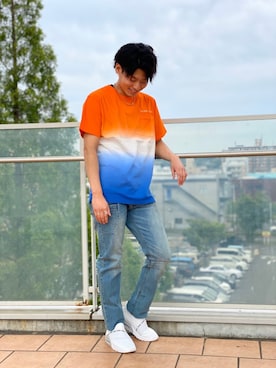 大山凌さん(メンズ・174cm)の夏コーディネート