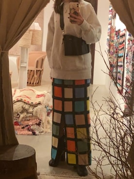 「saranam（サラナン）のアイテム」を使った、oyukiさん（レディース・167cm）の秋コーディネート