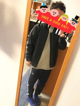 「JOURNAL STANDARD relume（ジャーナルスタンダード　レリューム）のアイテム（MA-1）」を使った、ゆうさん（メンズ・167cm）の秋コーディネート
