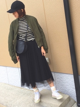 7co☺︎さん（レディース・157cm）の冬コーディネート