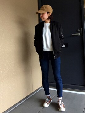 7co☺︎さん（レディース・157cm）の冬コーディネート