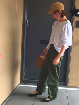 7co☺︎さん（レディース・157cm）の春コーディネート