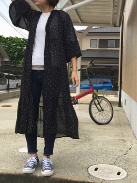 7co☺︎さん（レディース・157cm）の春コーディネート