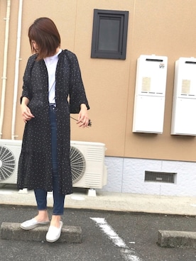 7co☺︎さん（レディース・157cm）の春コーディネート