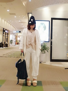 「SHEPHERD（シェパード）のアイテム」を使った、98mayuさん（レディース・157cm）の冬コーディネート
