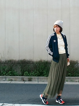 98mayuさん（レディース・157cm）の春コーディネート