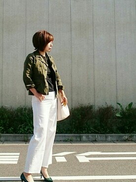 98mayuさん（レディース・157cm）の春コーディネート