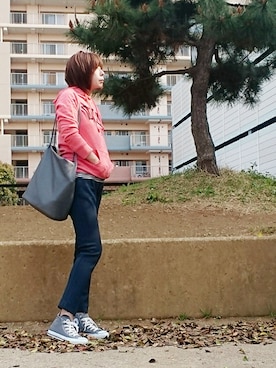 98mayuさん（レディース・157cm）の春コーディネート