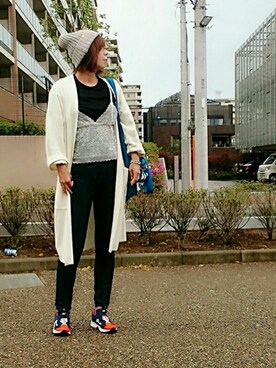 98mayuさん（レディース・157cm）の春コーディネート