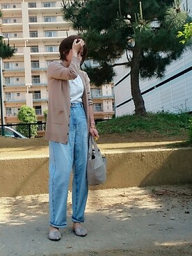 98mayuさん（レディース・157cm）の春コーディネート