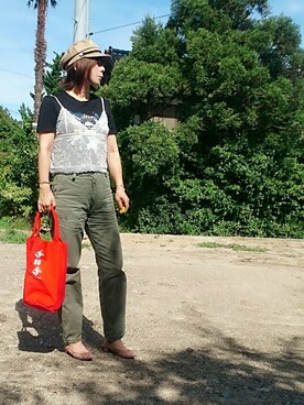 98mayuさん（レディース・157cm）の夏コーディネート