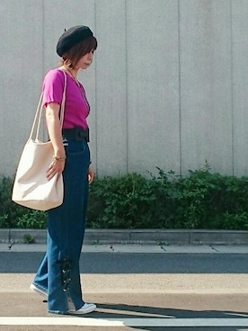 98mayuさん（レディース・157cm）の夏コーディネート