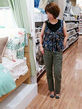 98mayuさん（レディース・157cm）の夏コーディネート