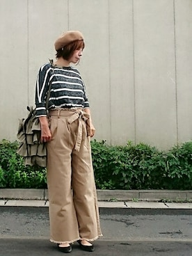 98mayuさん（レディース・157cm）の秋コーディネート